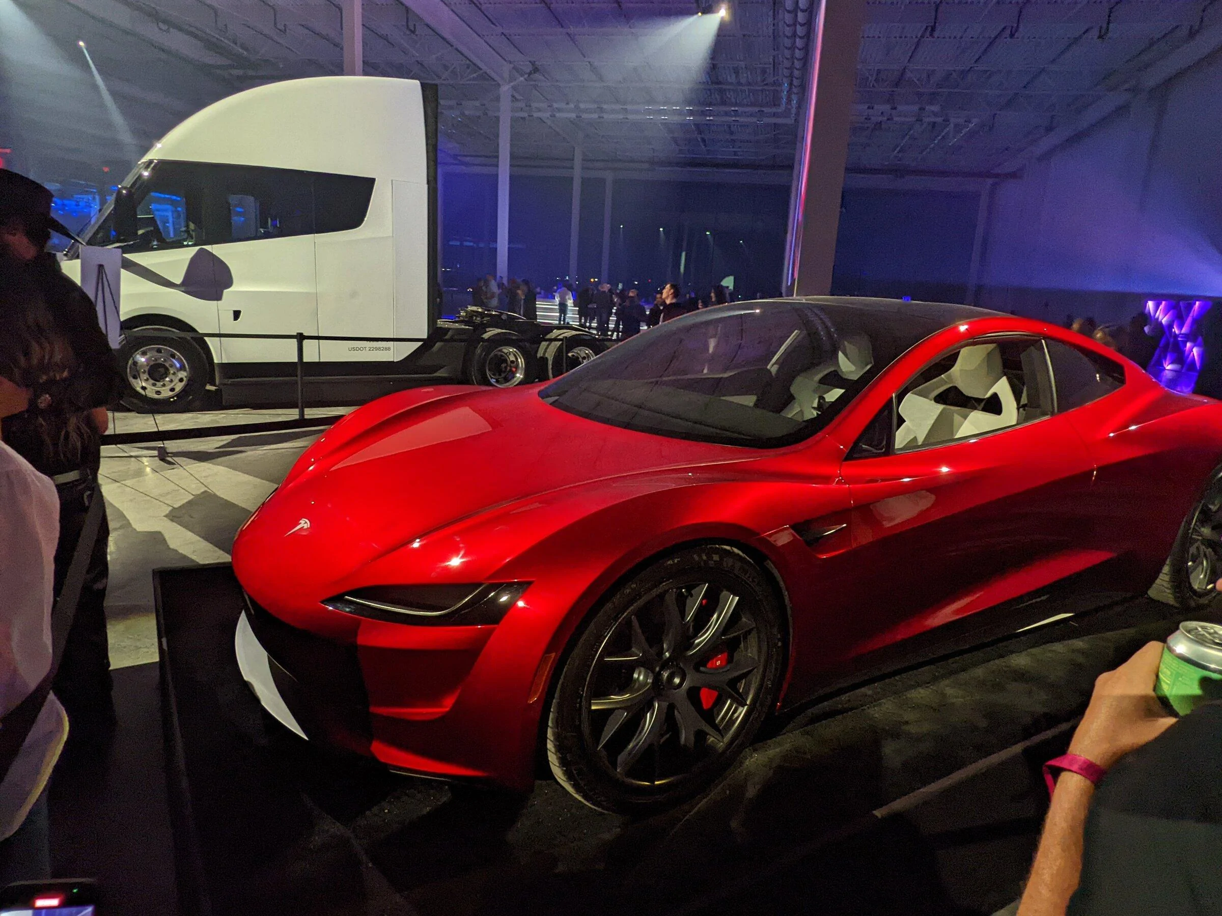 Tesla Cybertruck Cybertruck Makes Appearance @ Cyber Rodeo! PXL_20220408_031839966