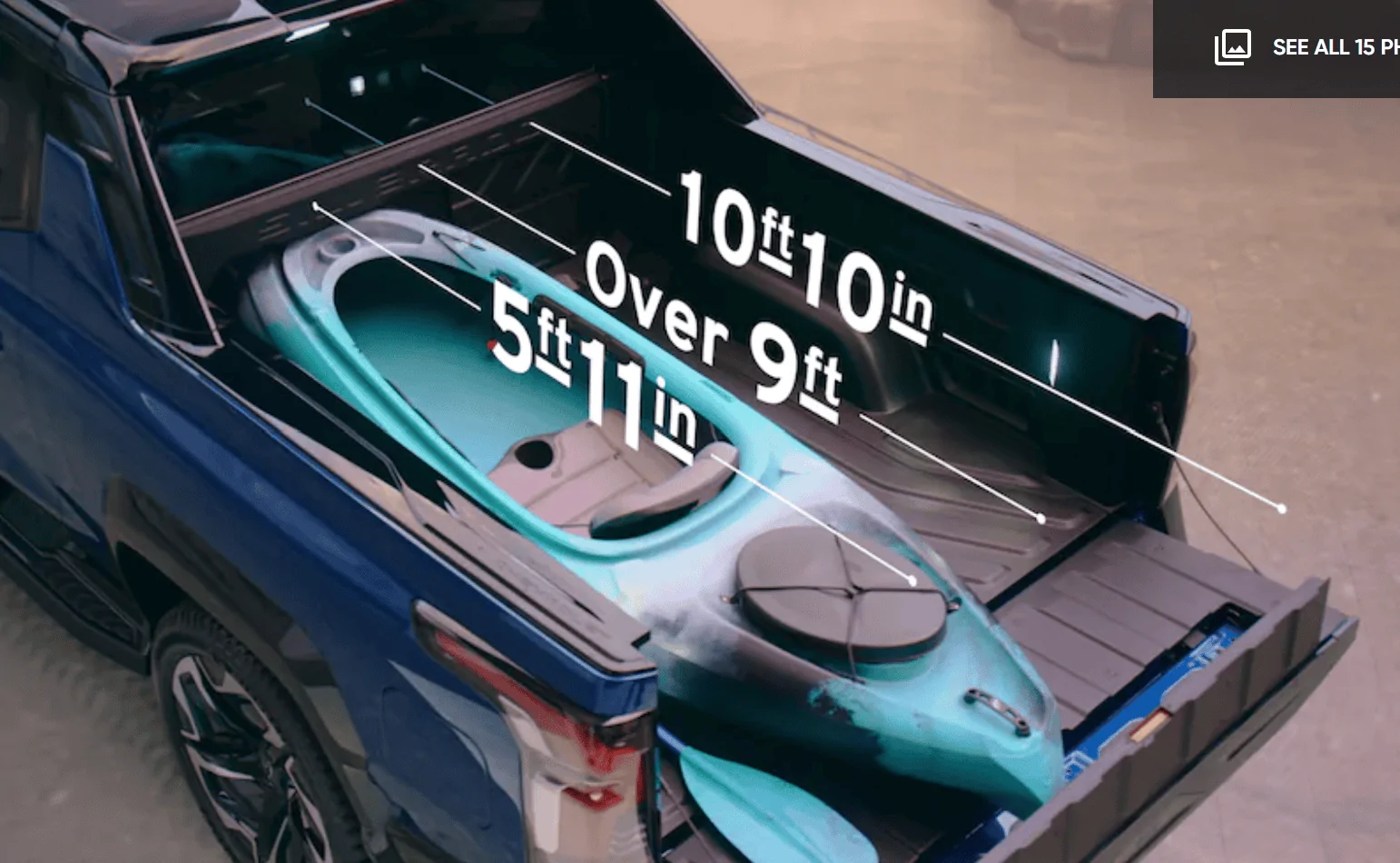 Tesla Cybertruck Cybertruck's folding mid gate and roll-down rear window confirmed! 1649599586420