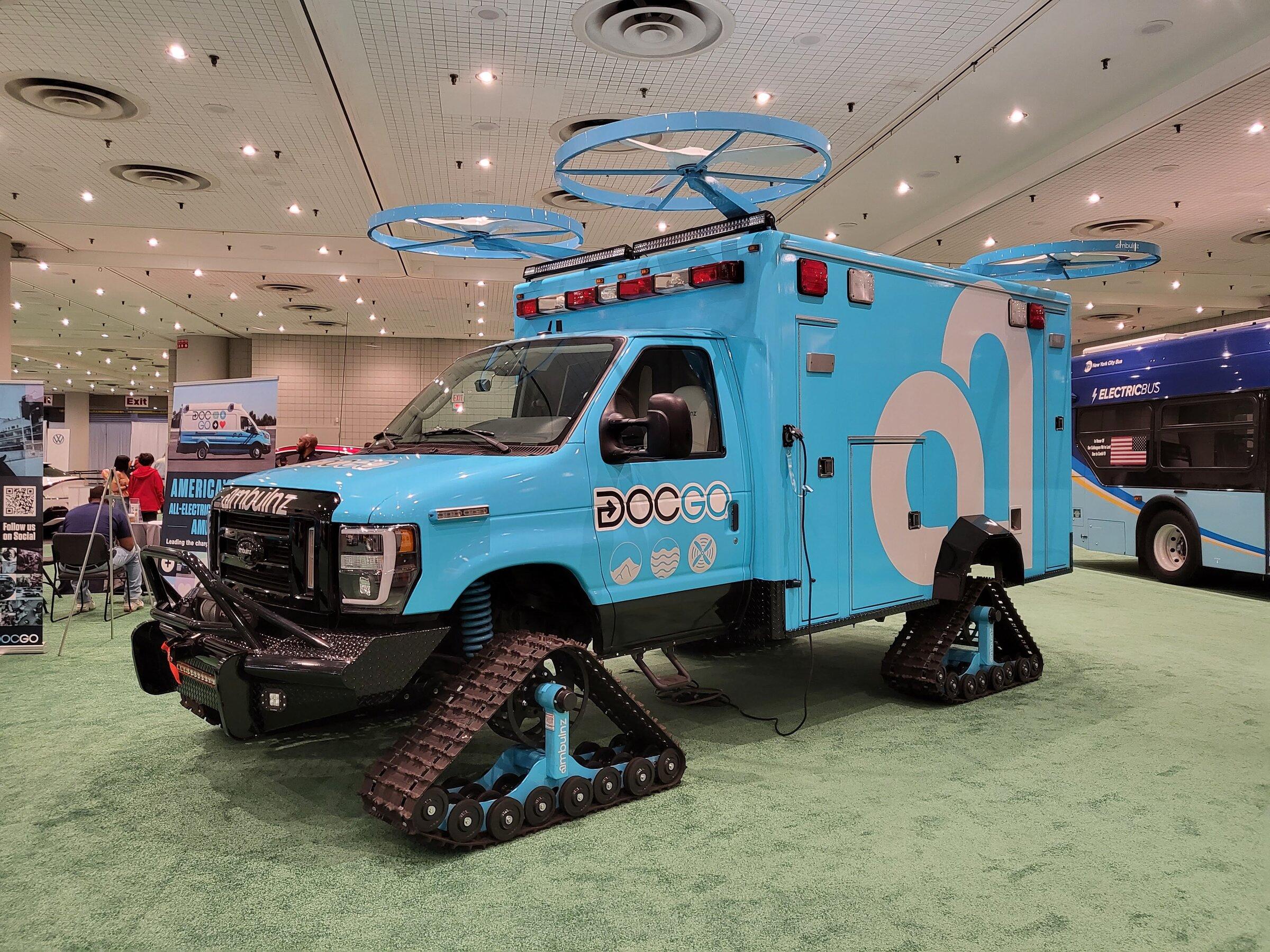 Tesla Cybertruck Strong Non-Tesla EV presence at the 2022 New York International Auto Show 20220415_183450