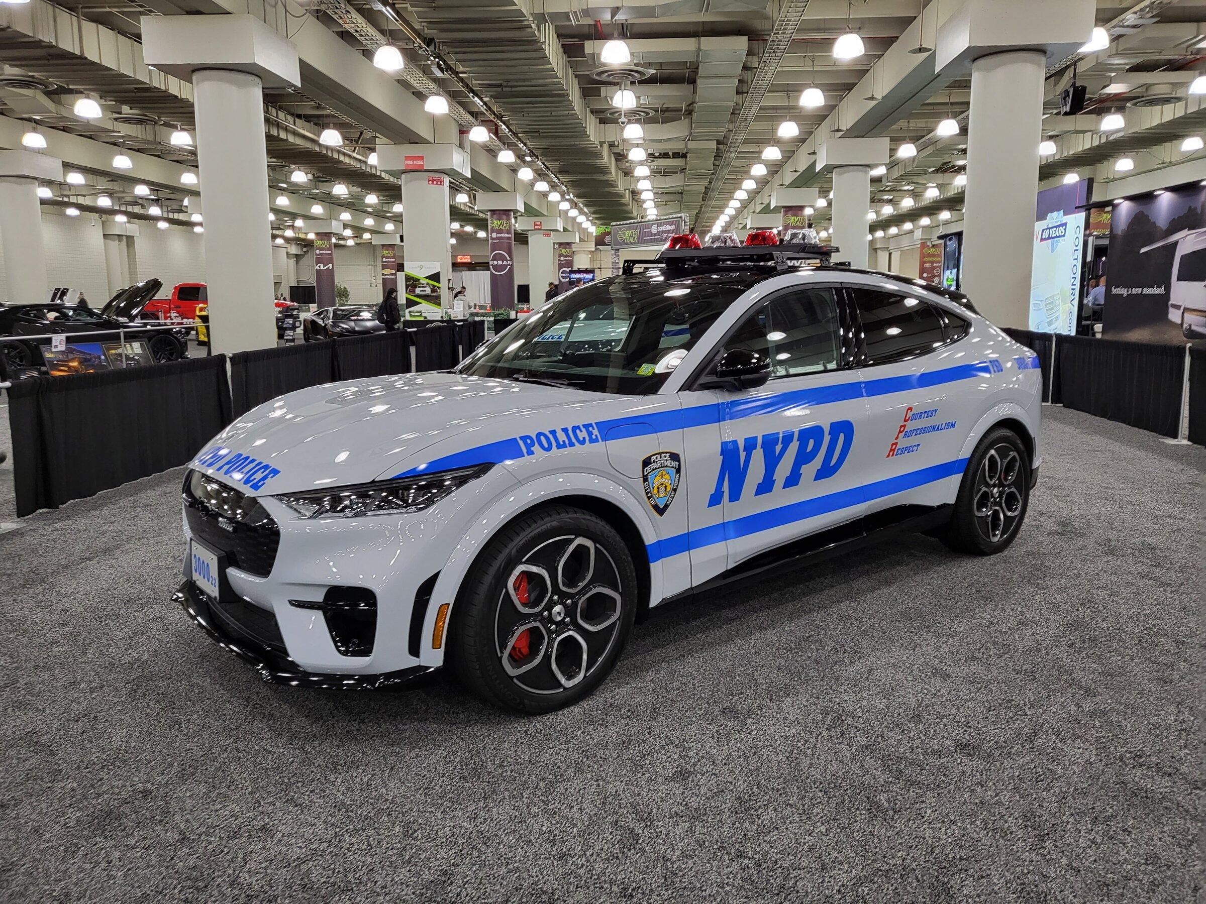 Tesla Cybertruck Strong Non-Tesla EV presence at the 2022 New York International Auto Show 20220415_190530