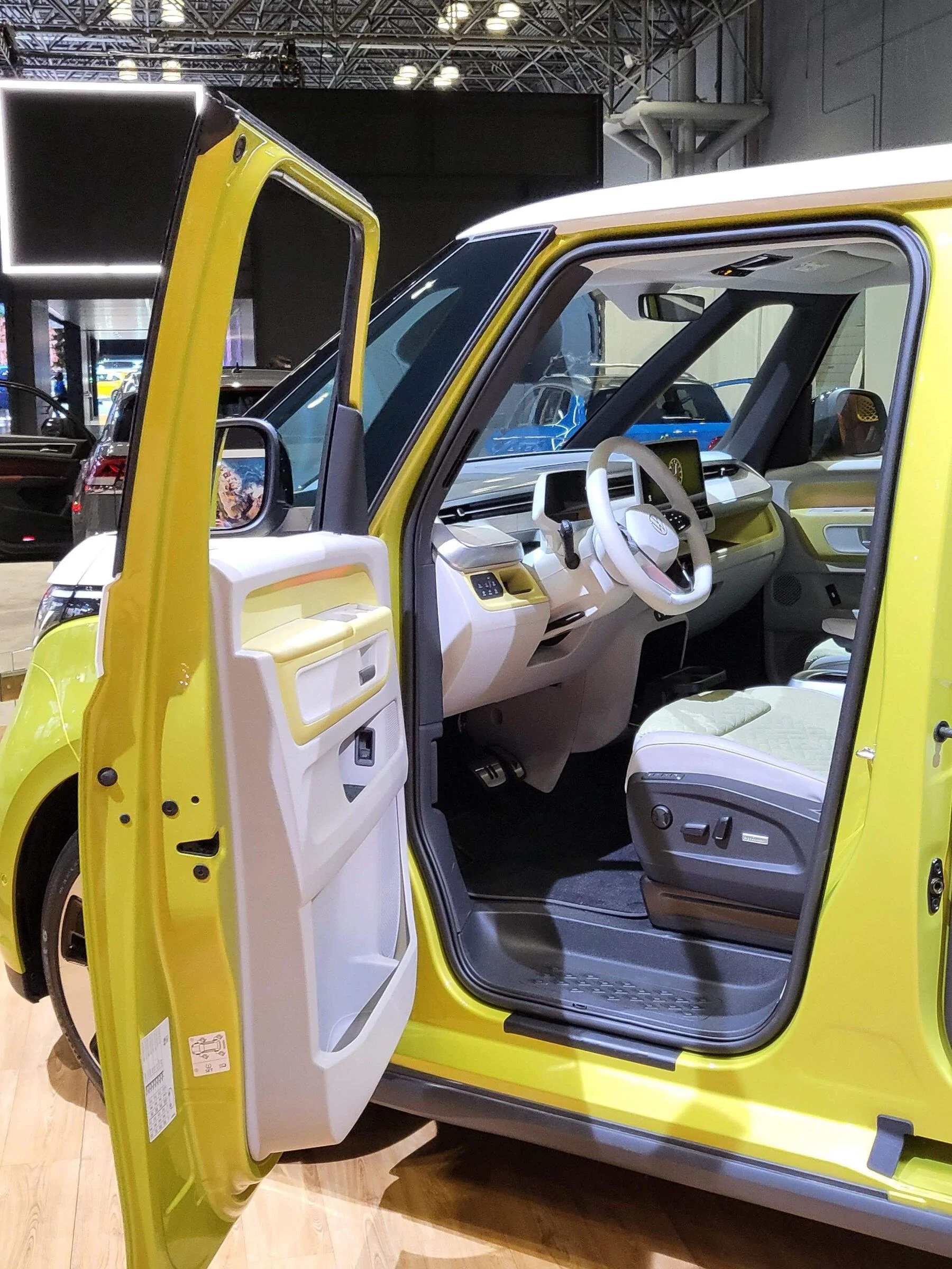 Tesla Cybertruck Strong Non-Tesla EV presence at the 2022 New York International Auto Show 20220415_200330