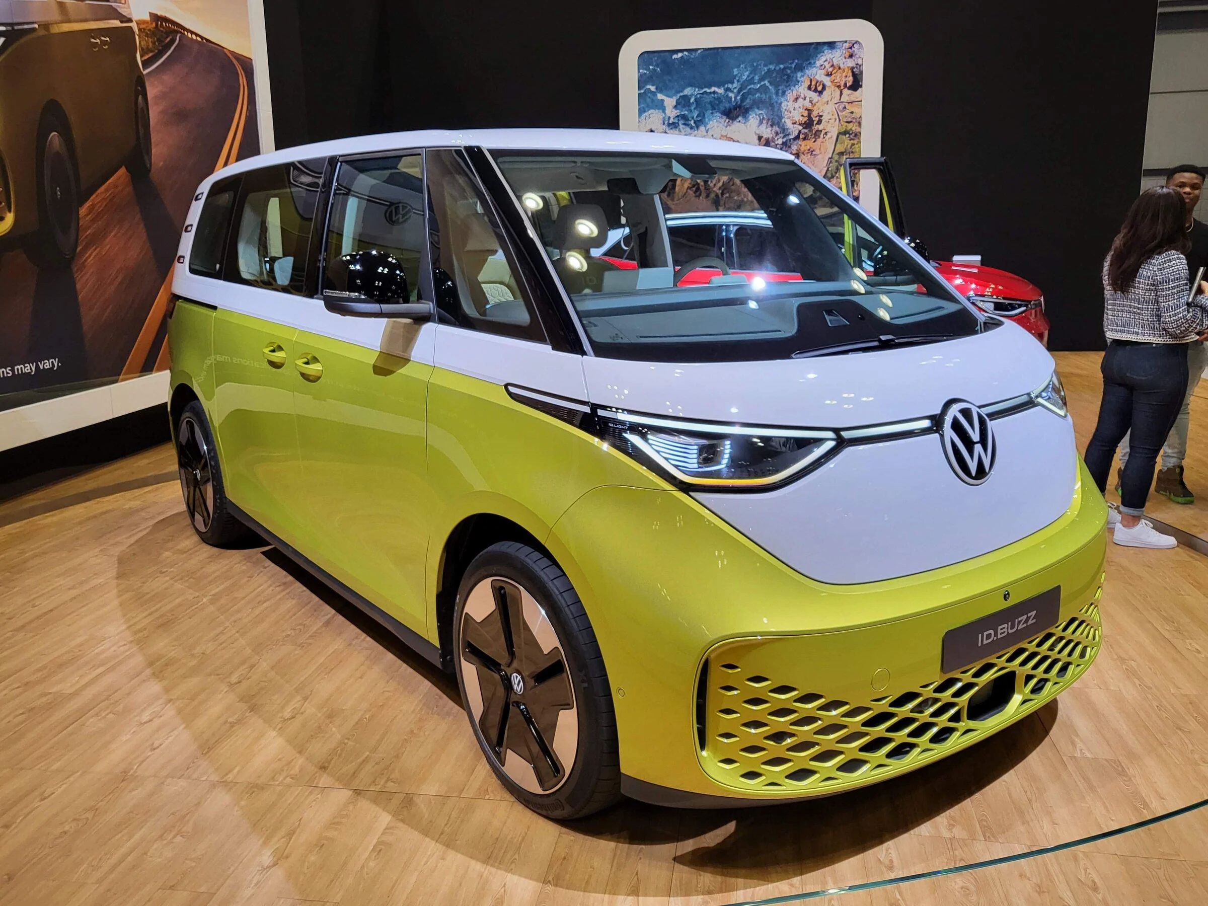 Tesla Cybertruck Strong Non-Tesla EV presence at the 2022 New York International Auto Show 20220415_200356