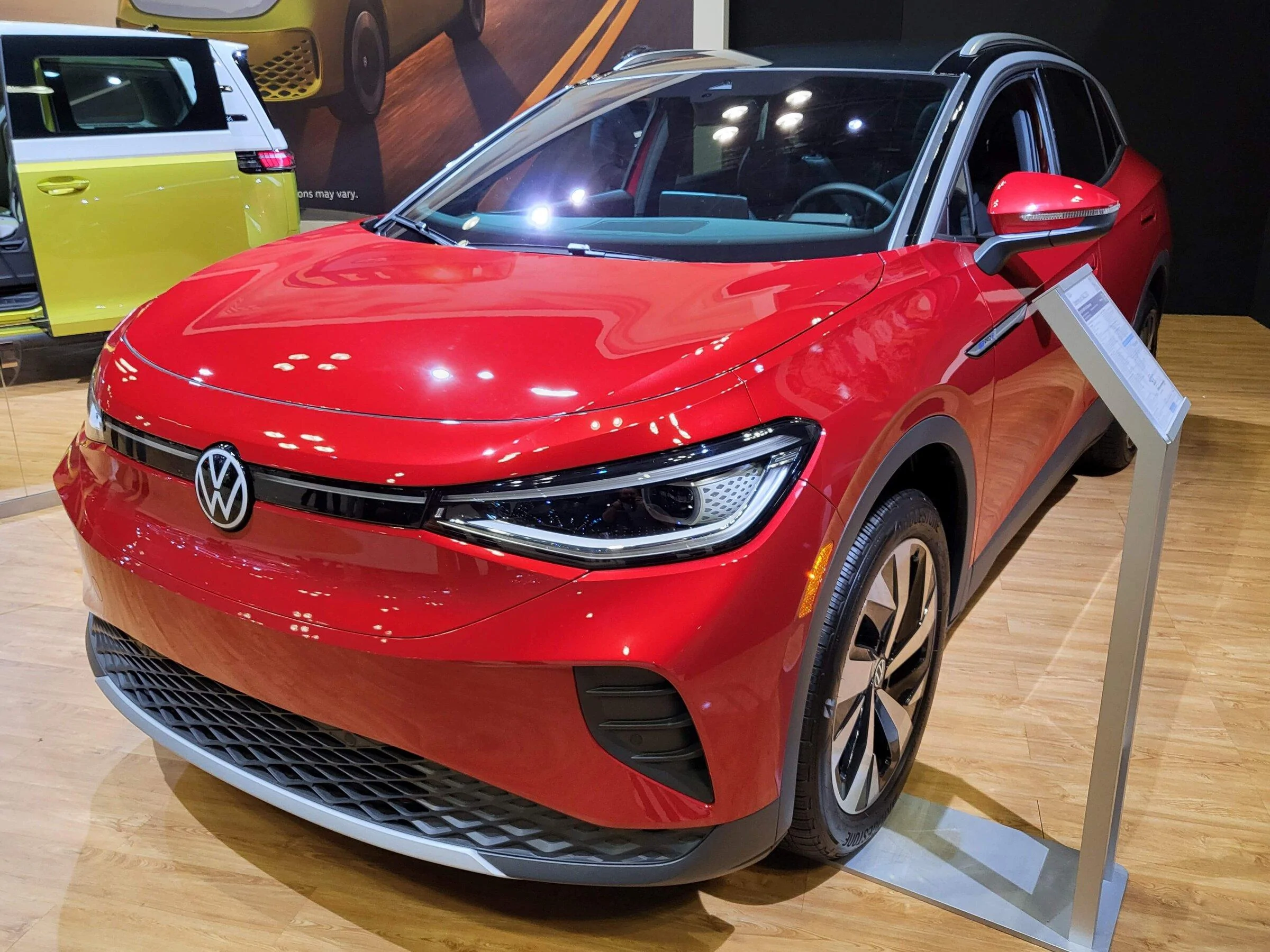 Tesla Cybertruck Strong Non-Tesla EV presence at the 2022 New York International Auto Show 20220415_200510