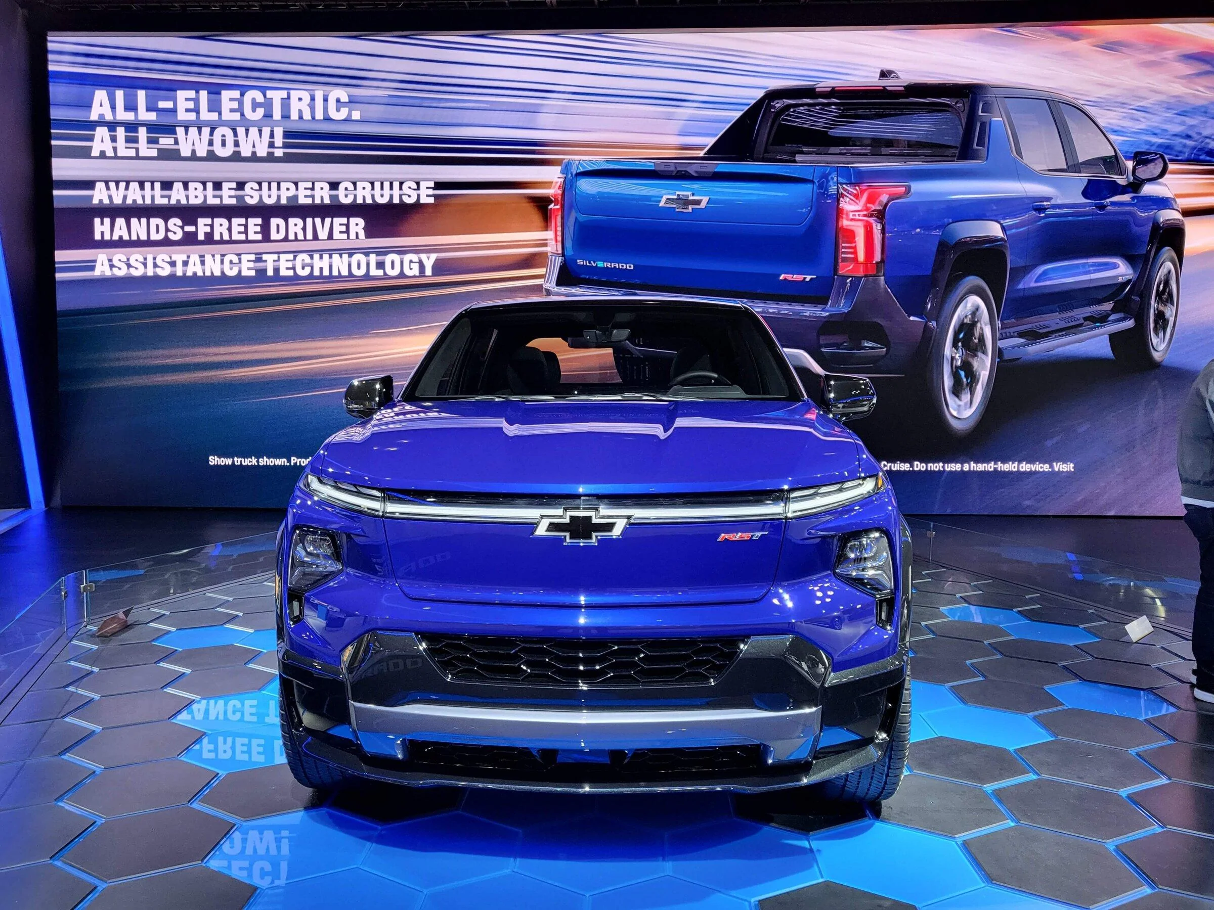 Tesla Cybertruck Strong Non-Tesla EV presence at the 2022 New York International Auto Show 20220415_202309