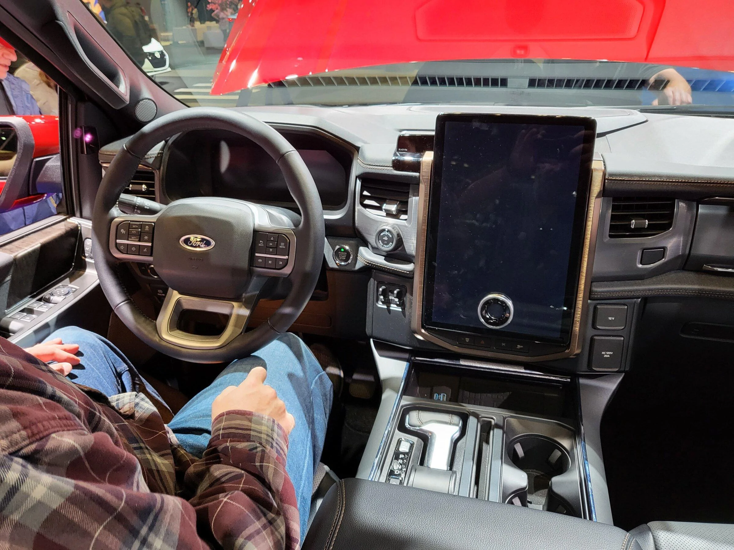 Tesla Cybertruck Strong Non-Tesla EV presence at the 2022 New York International Auto Show 20220415_204029