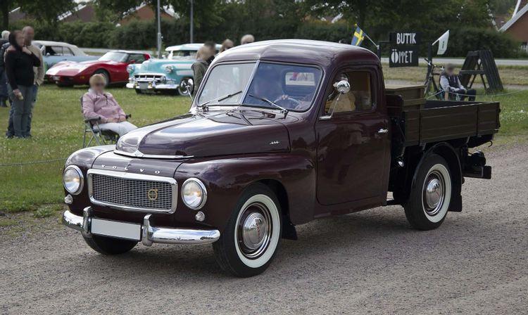 Tesla Cybertruck @SawyerMerrit discussed new CyberTruck model lineup: base, mid, tri, quad, plaid Volvo-Offered-a-Pickup-Truck-from-1949-to-1960