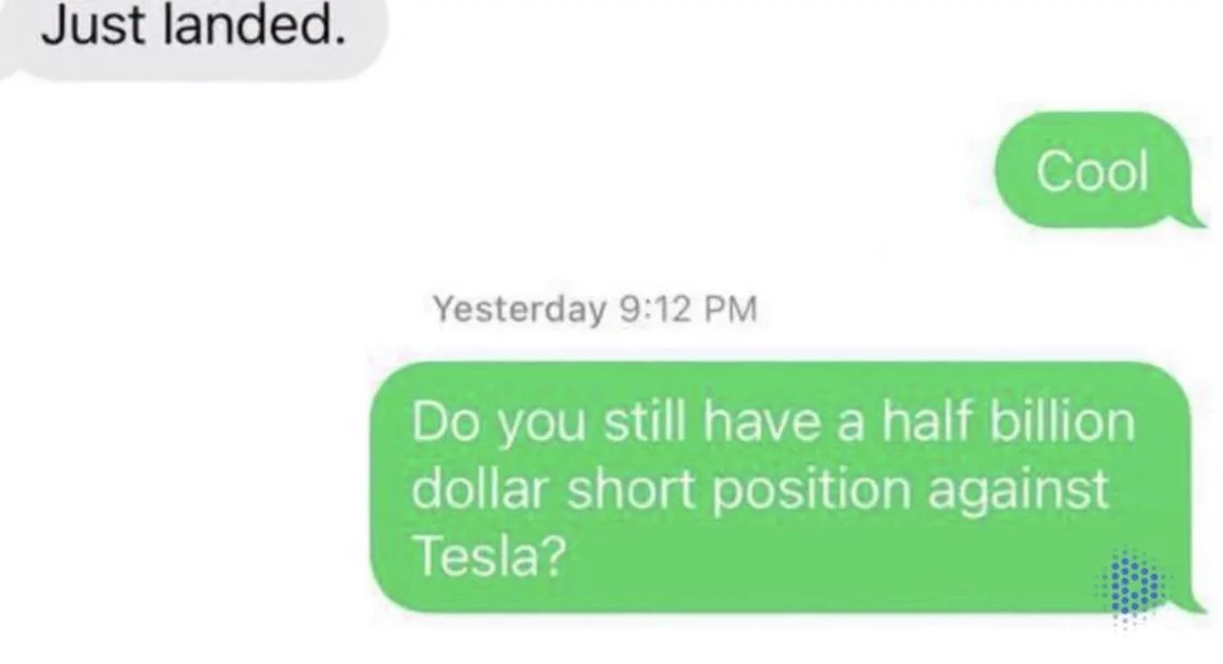 Tesla Cybertruck Gates shorts $TSLA? 604CA4A7-0306-4189-A48F-7D70BBC80055