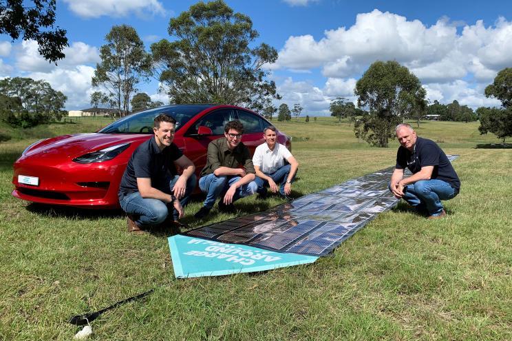 Tesla Cybertruck These scientists plan to fuel Tesla car using printed solar panels Solar2