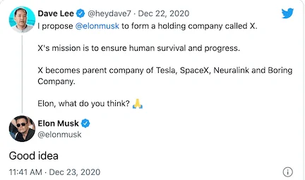 Tesla Cybertruck Tesla, SpaceX, Neuralink, The Boring Company = X, the super conglomerate. Screen Shot 2022-04-23 at 1.49.21 PM