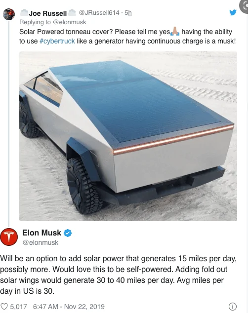Tesla Cybertruck Cybertruck reservation order number -- how to tell your place in line 1651065777173