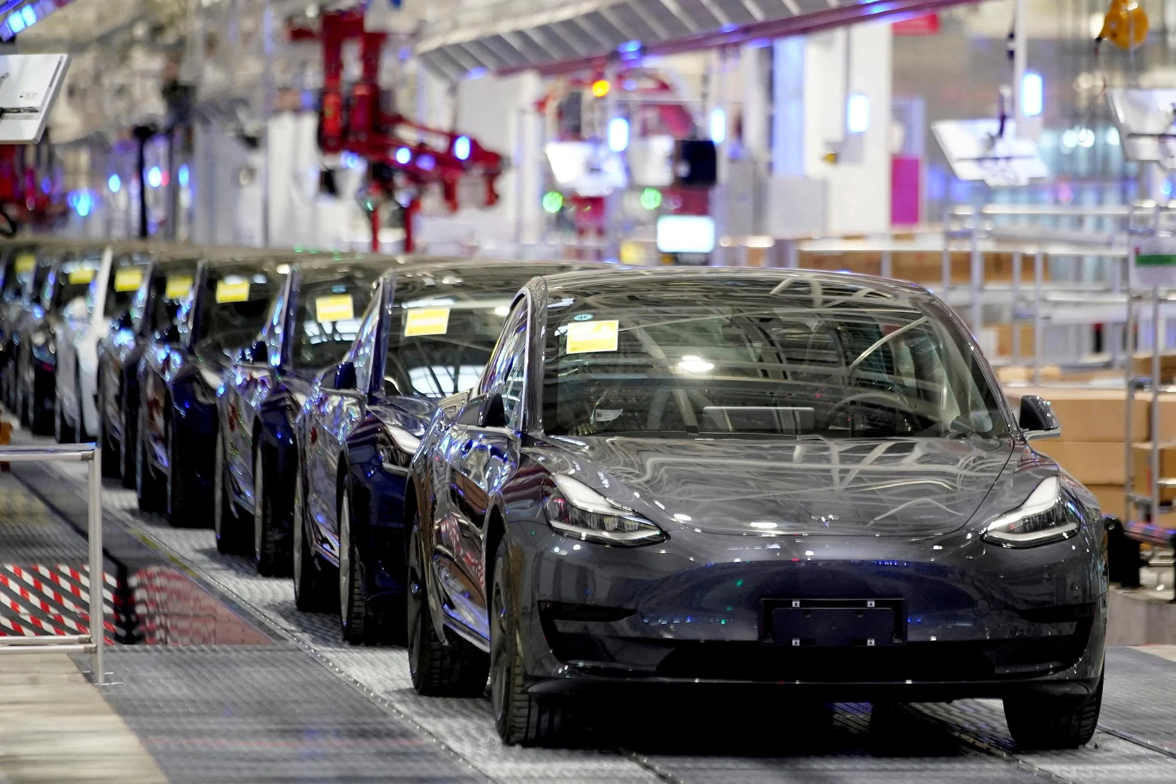 Tesla Cybertruck Tesla halts production at Shanghai plant due to supply issues EF6FEEYMGNKTHIESD6N7DEMJJA