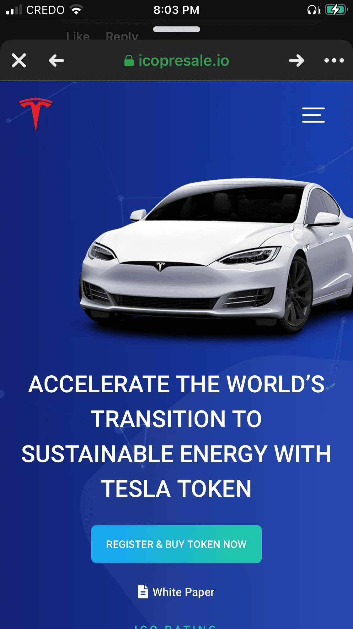 Tesla Cybertruck Tesla TOken??? 6937111A-556A-4089-B07A-AB789044667B