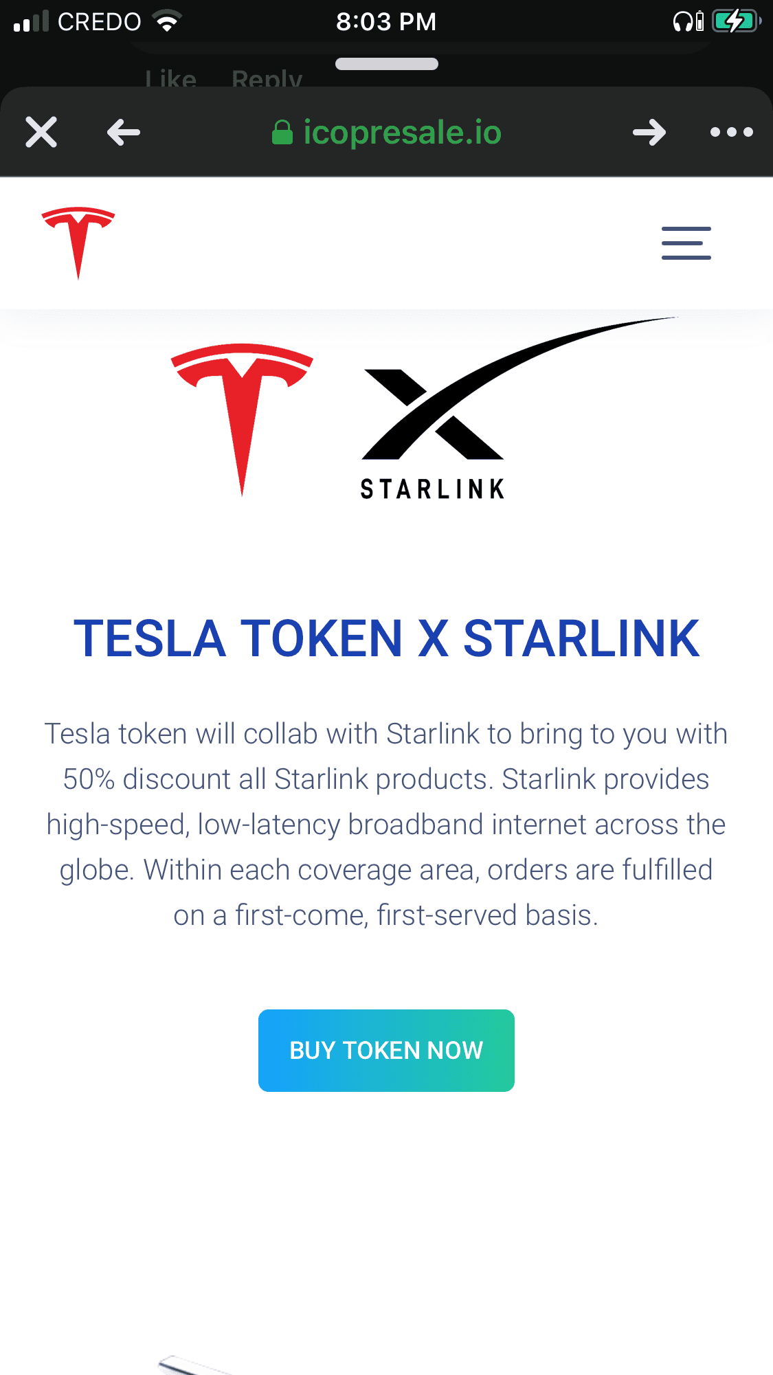Tesla Cybertruck Tesla TOken??? 49185A94-9698-4C1B-8AFC-4C0685F8F429