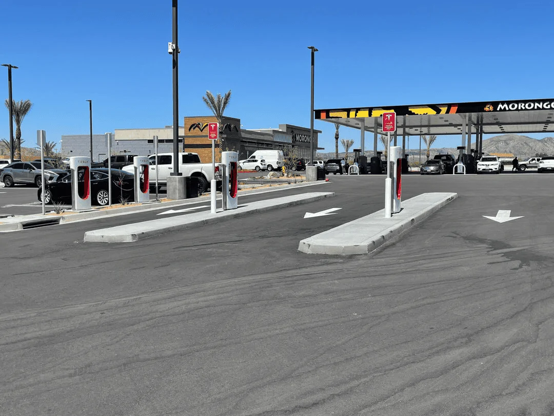 Tesla Cybertruck New Cybertruck Ready/ Tow friendly Supercharger spotted 1652485454245