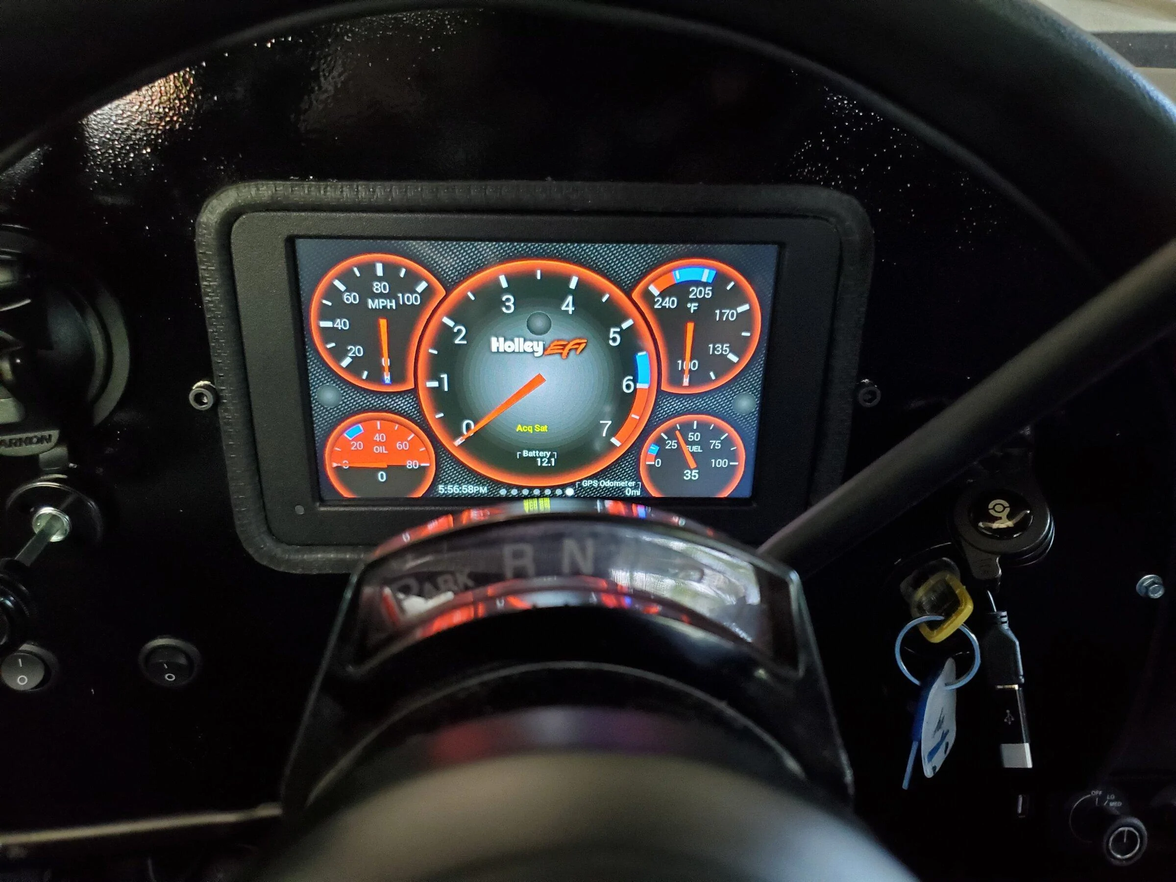 Tesla Cybertruck Bored? Check out the digital dash I installed... 20220529_175622[1]