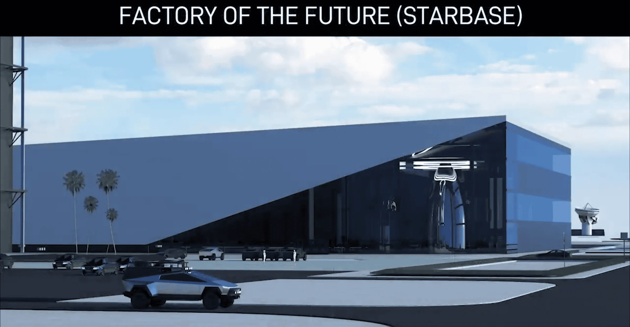 Tesla Cybertruck Factory of the Future (SpaceX/ Cybertruck) 1654453220772