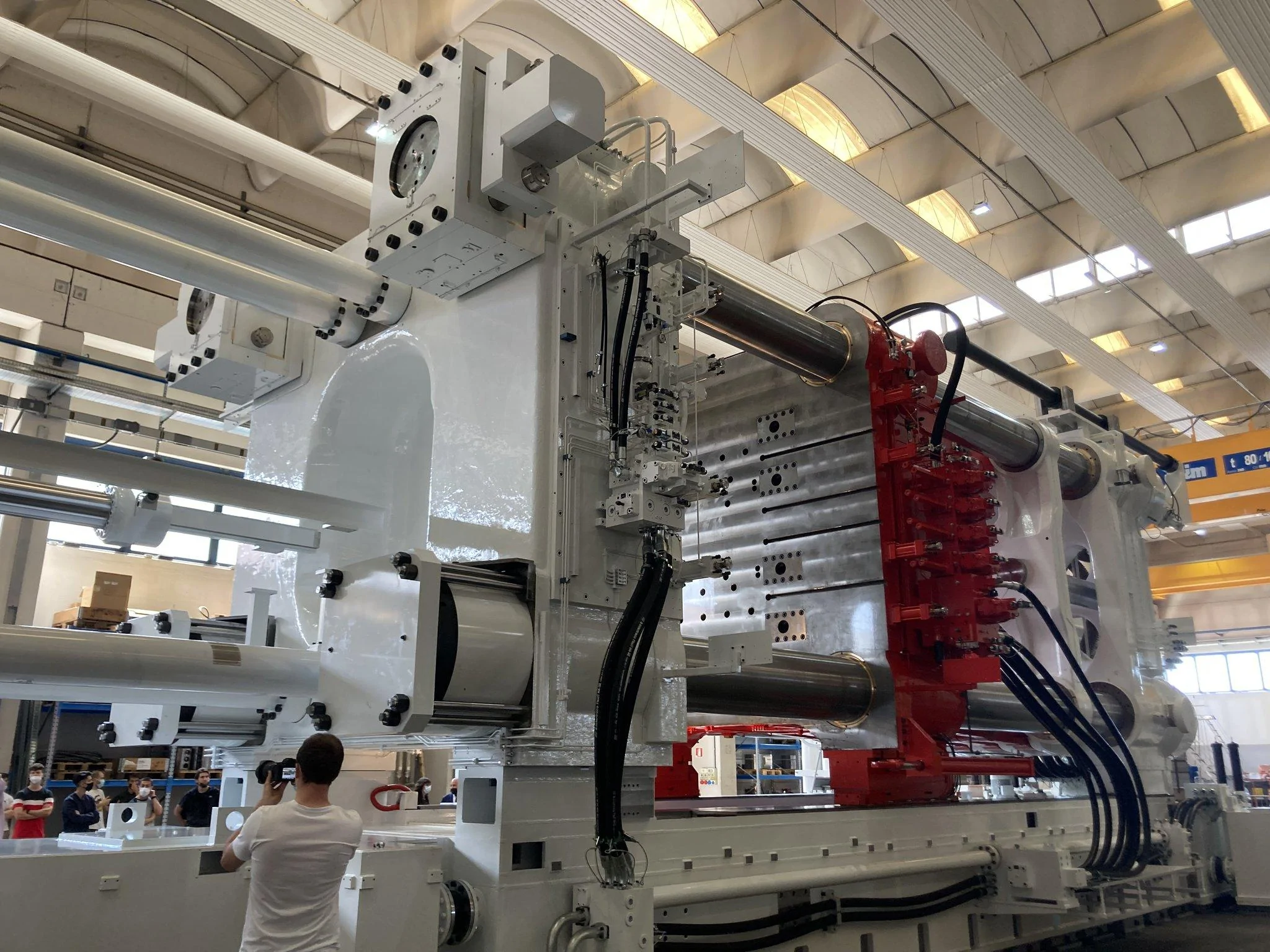 Tesla Cybertruck 9000T Cybertruck GigaPress Open House Pictures 1654671861562