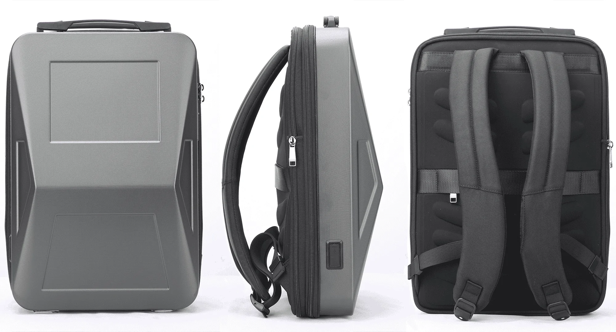 Tesla Cybertruck Cyberbackpack may just be the coolest backpack. cyberbackpack 3