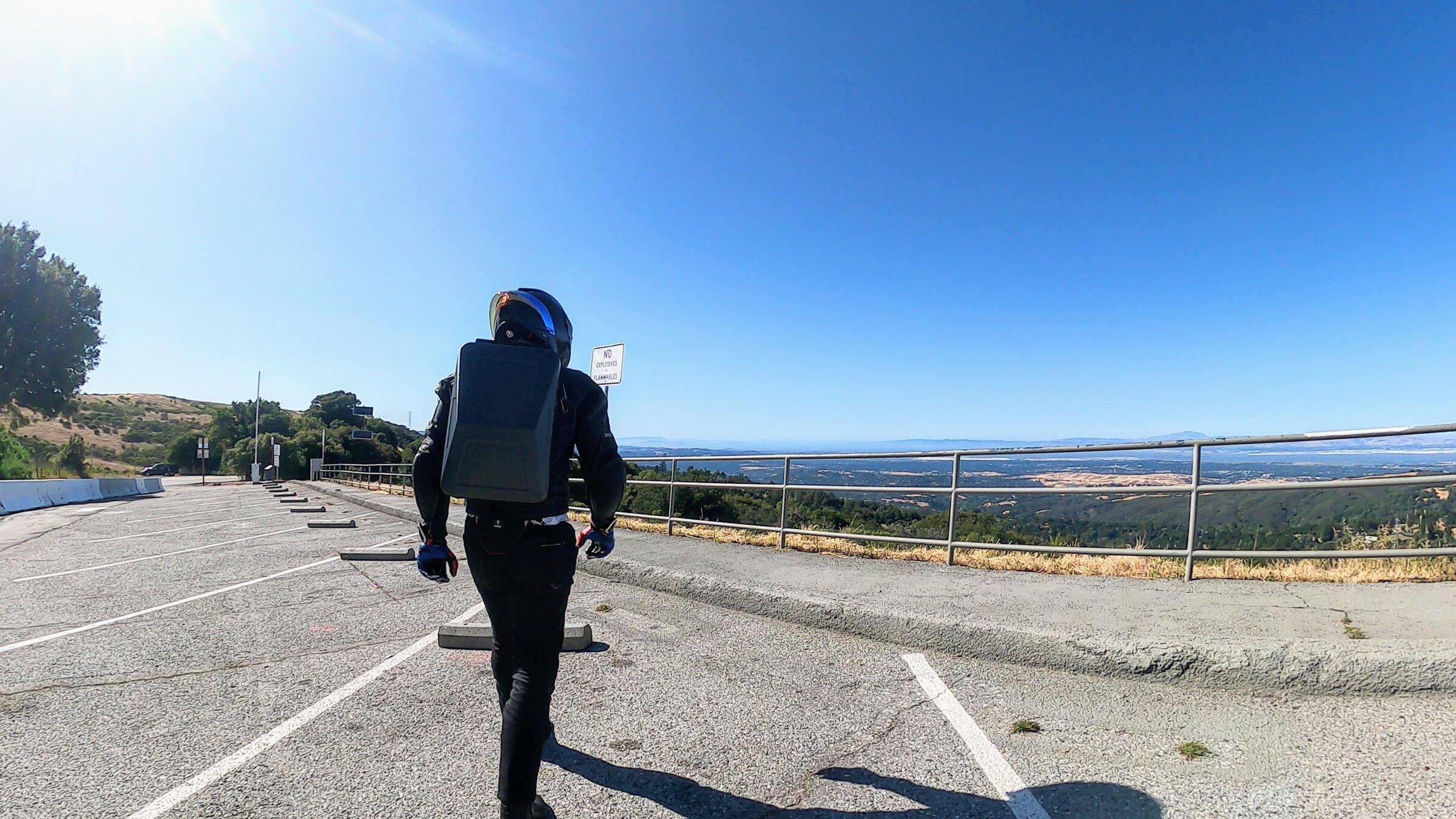 Tesla Cybertruck Cyberbackpack may just be the coolest backpack. GH040017_Moment