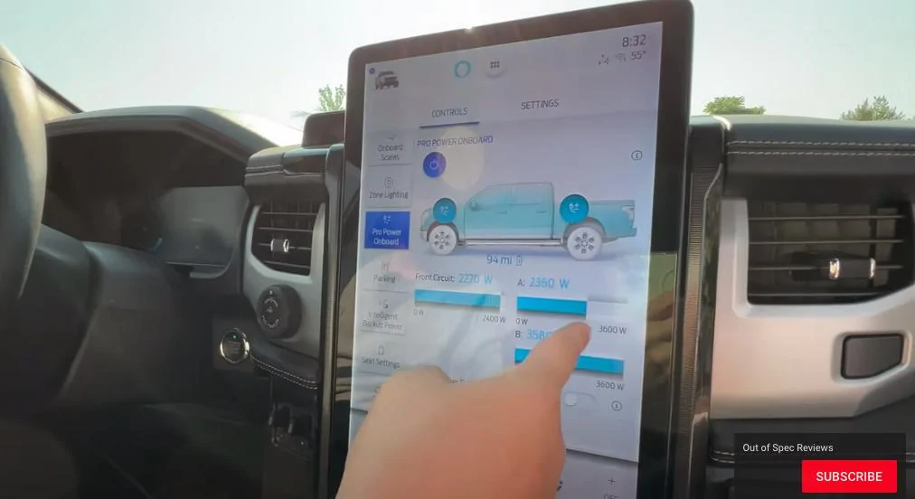 Tesla Cybertruck F150 Lightning Test - Charging 5 different EV vehicles Charging 5 Electric Cars From One Ford F-150 Lighting! Pushing Pro Power Onboard To The Max -