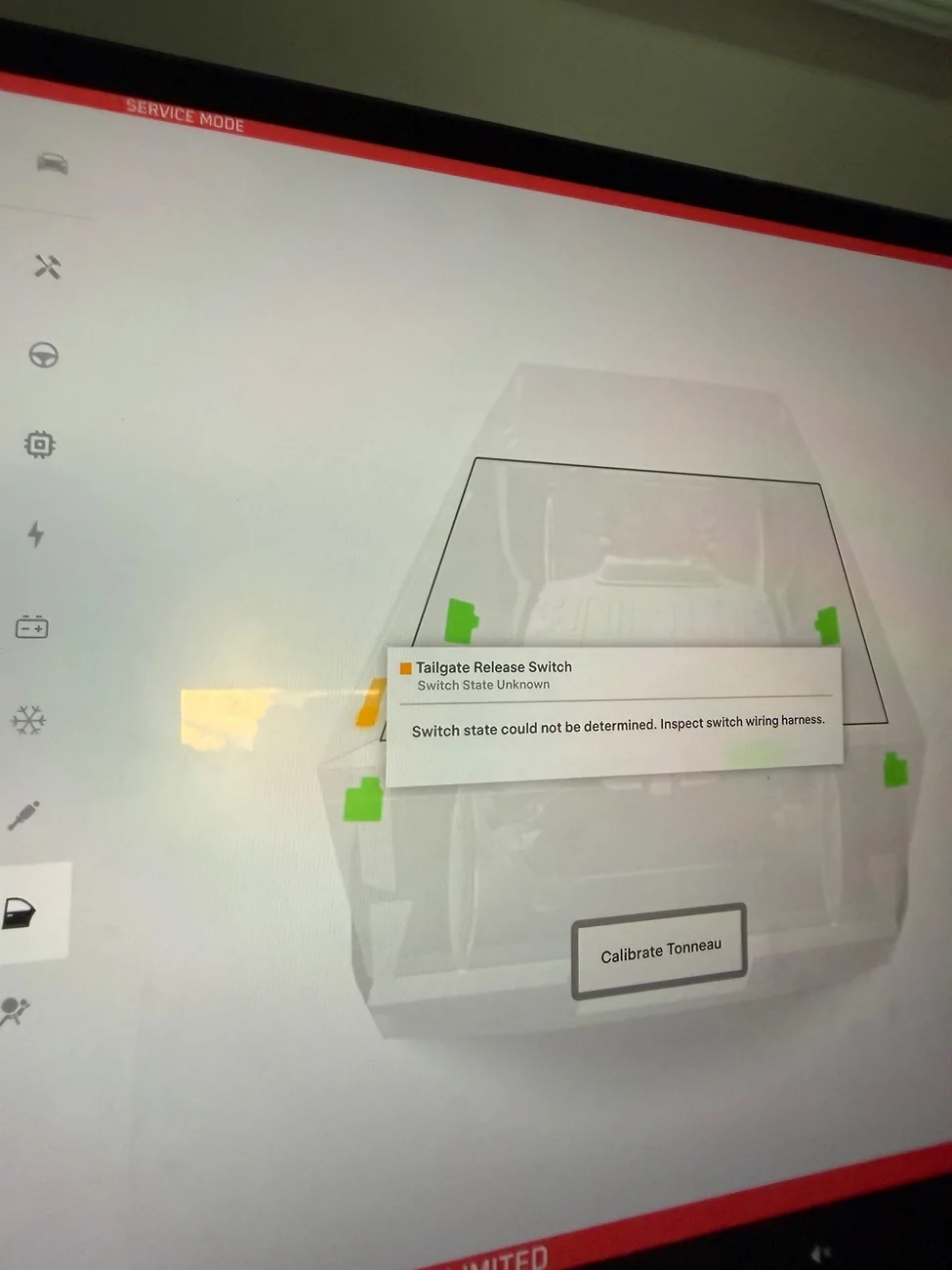 Tesla Cybertruck Tonneau/Tailgate Release Buttons Not Functional IMG_2266