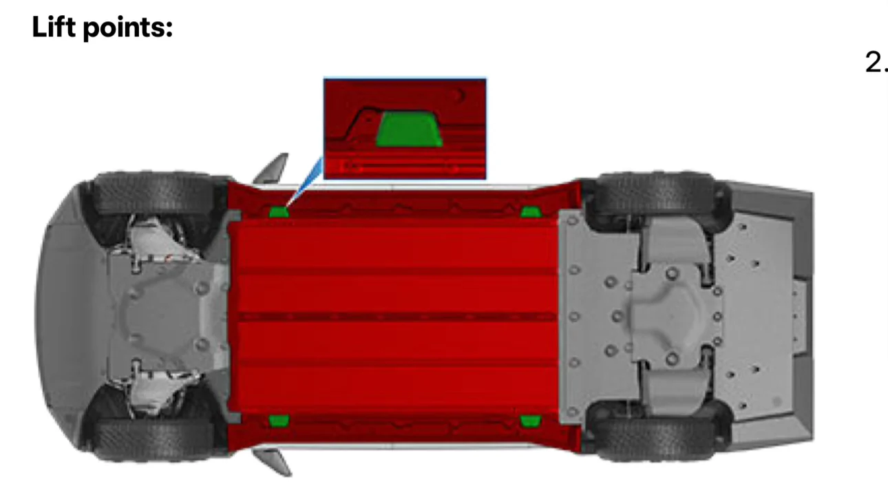 Tesla Cybertruck Spare Tire setup for first roadtrip 1779939746537-ll