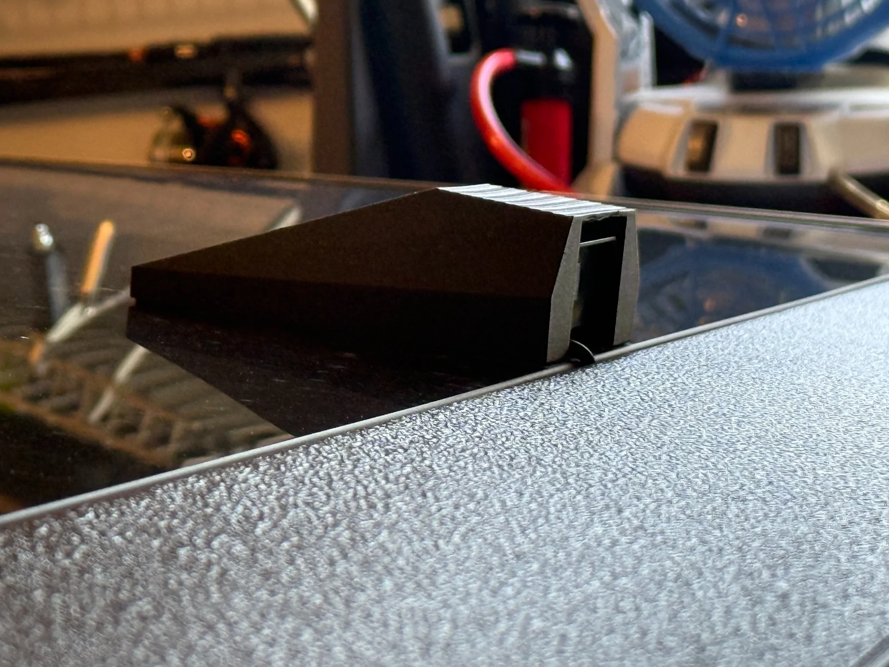 Tesla Cybertruck DIY: Best Location for Digital Rearview Mirror in Cybertruck IMO IMG_3015