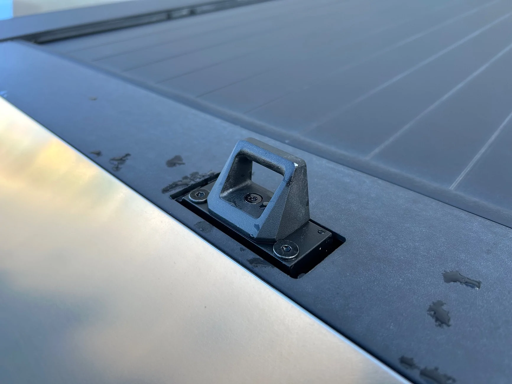 Tesla Cybertruck Top Anchor Point Cleat IMG_1266