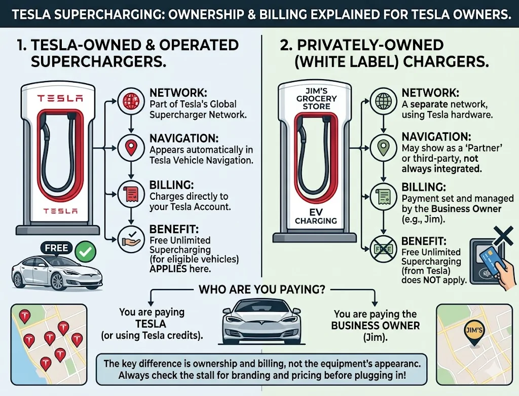 Tesla Cybertruck Are there superchargers that don’t “accept free supercharging”? 1780165400652-8f