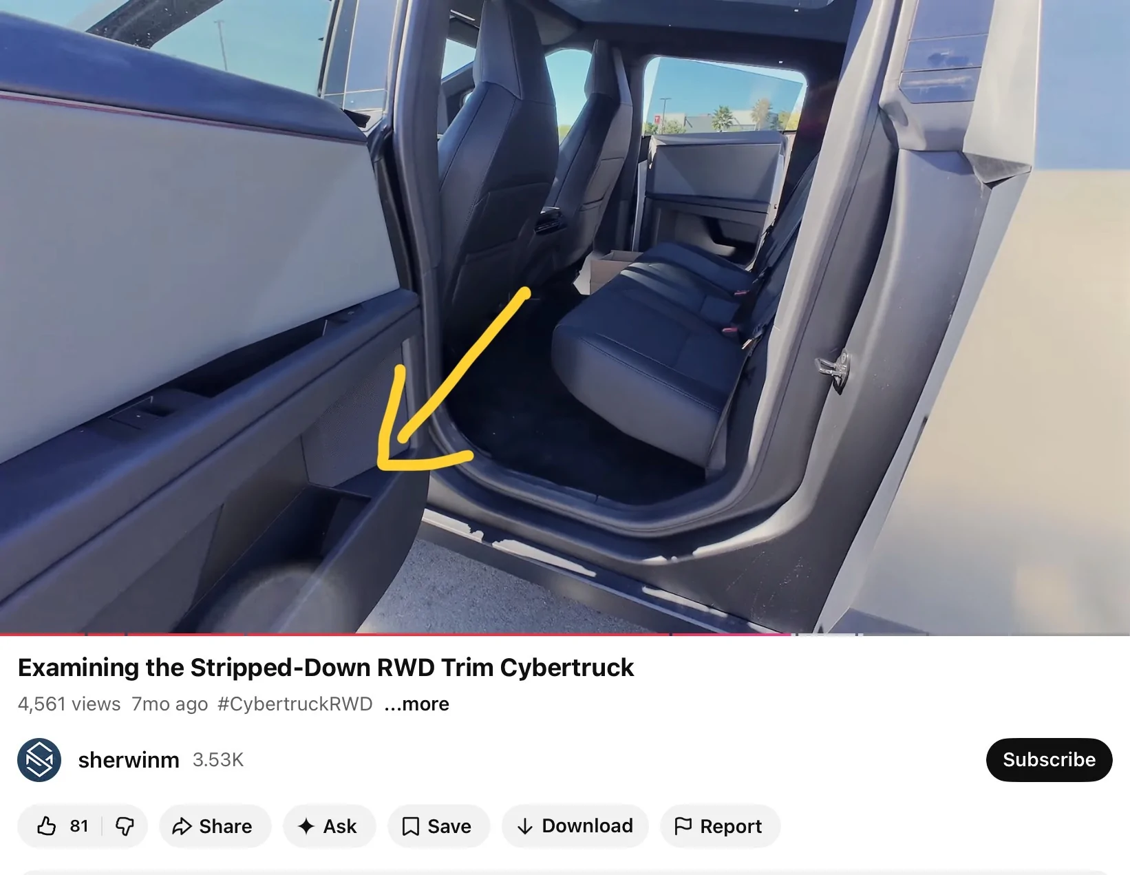 Tesla Cybertruck $59k Base Dual-Motor AWD Cybertruck Begin Delivery! IMG_0621