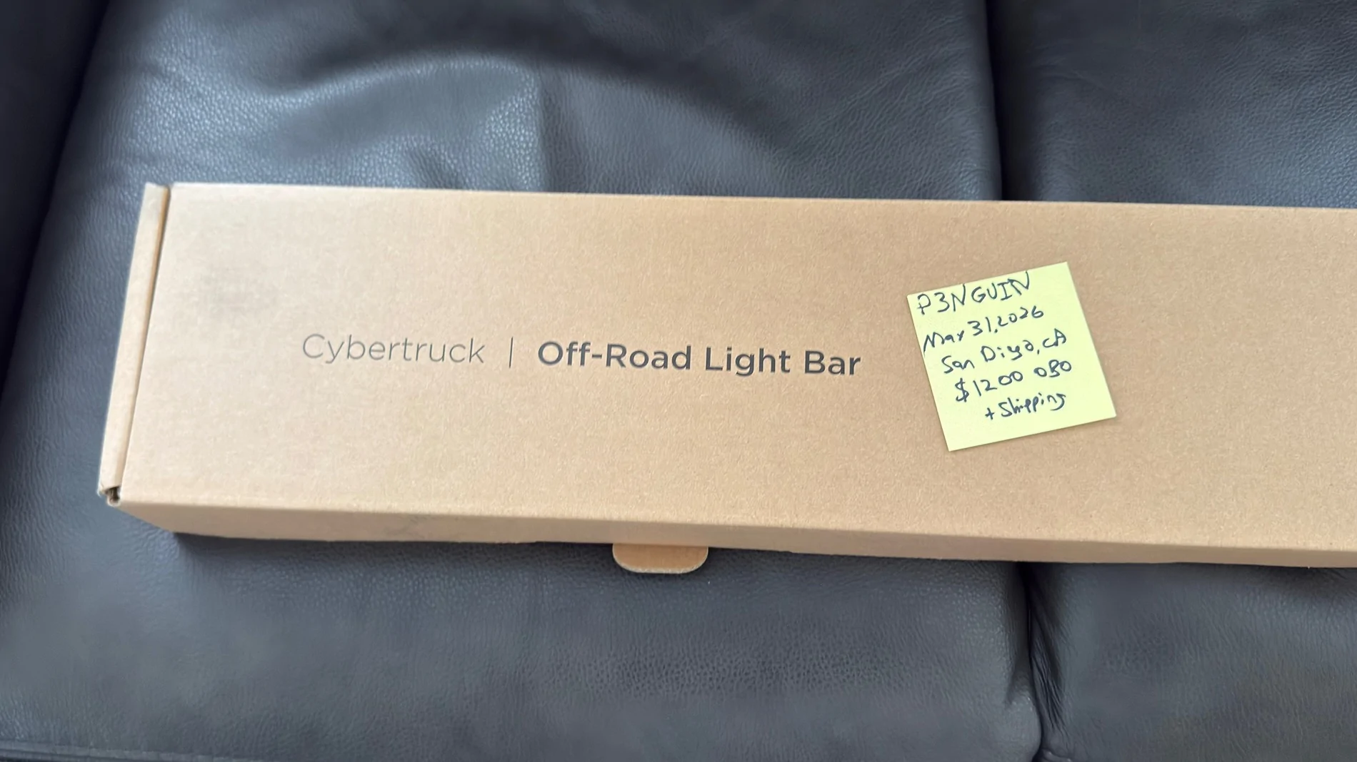 Tesla Cybertruck FOR SALE: New OEM Cybertruck Off-Road Light Bar - $1,200 OBO + Shipping IMG_5559