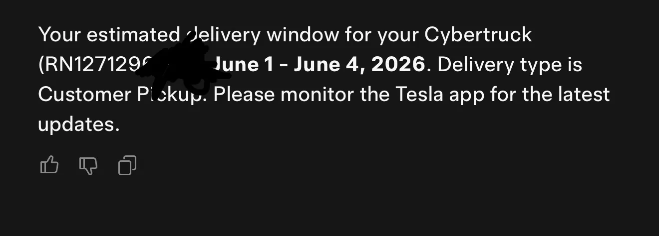 Tesla Cybertruck $59k Base Dual-Motor AWD Cybertruck Begin Delivery! IMG_7718