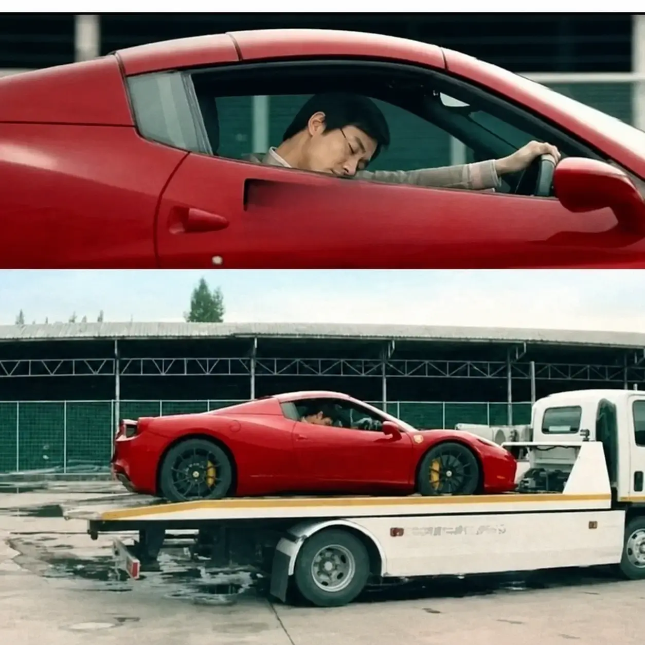 Tesla Cybertruck Thoughts on sleeping during *unsupervised* Full Self-Driving? B5793F1A-6ED5-4420-A24E-394AA4999D7F