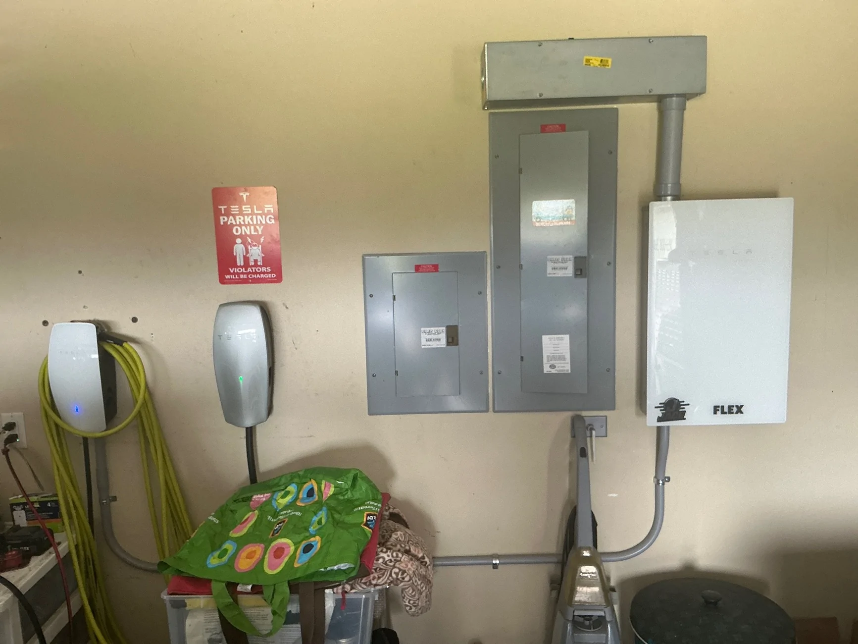 Tesla Cybertruck Multiple EV Household Owners — Show Us Your Home Charging Setup! imag