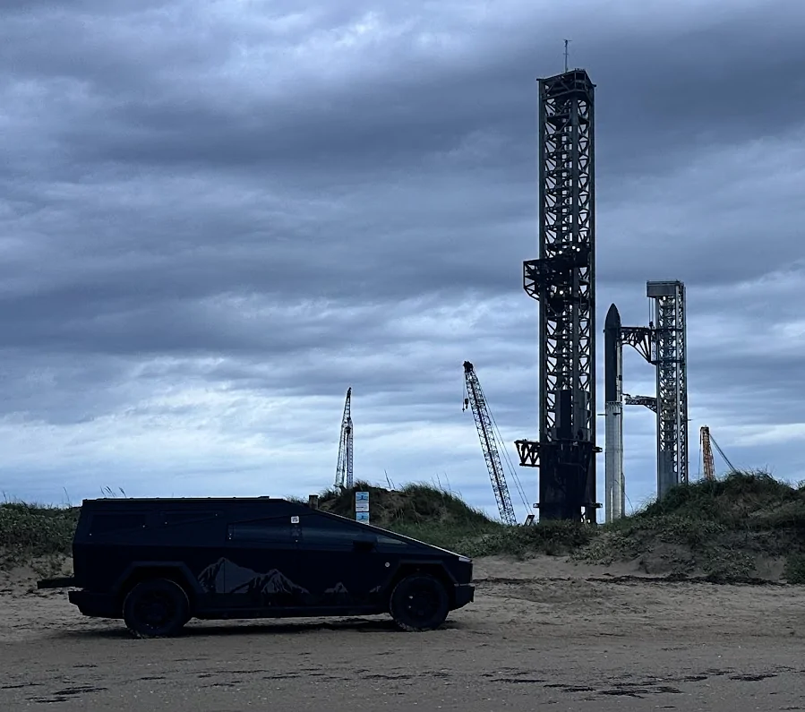 Tesla Cybertruck Foundation Cyberbeast Truck Camper -- Urander Bed Cap + Qian Tent 1780351262364-wq