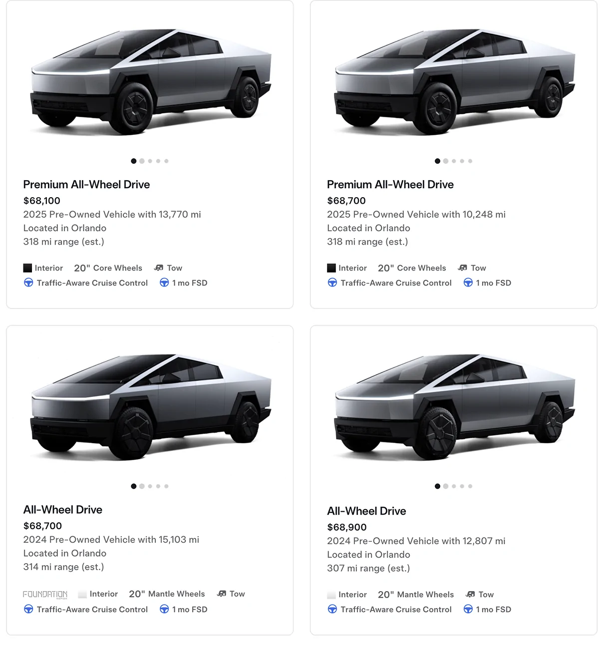 Tesla Cybertruck $59k Base Dual-Motor AWD Cybertruck Begin Delivery! Screenshot 2026-06-01 at 9.21.48 PM