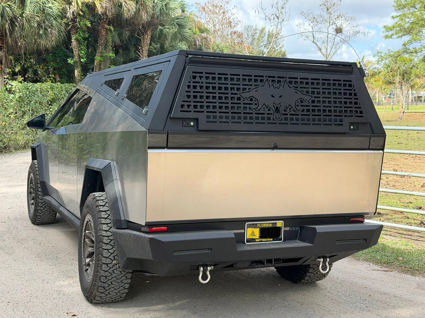 Tesla Cybertruck Urander Bed Cap Ideas & Setups IMG_9472