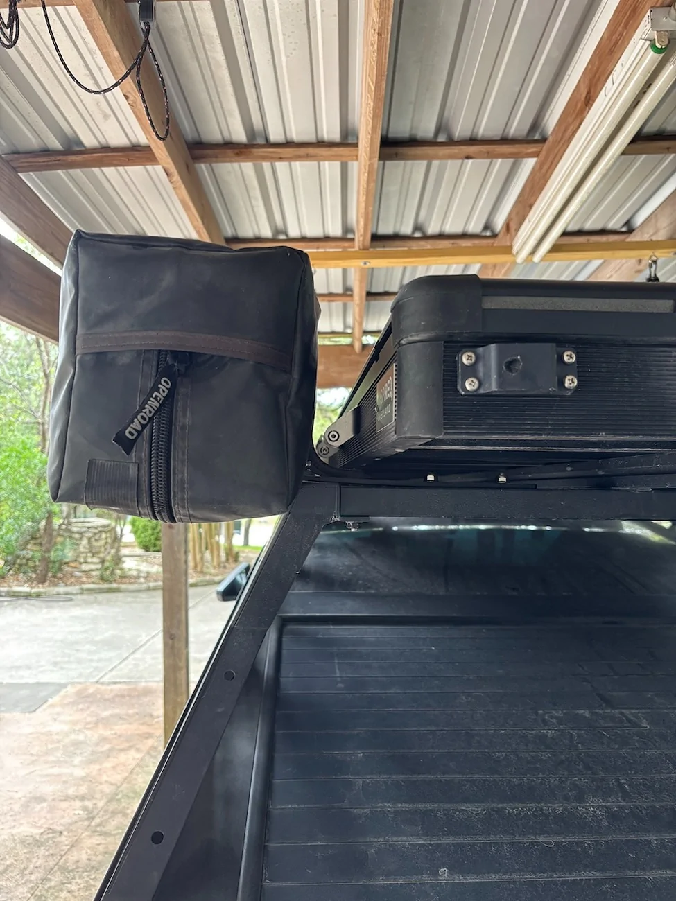 Tesla Cybertruck Installed OpenRoad 270 Degree awning, Getting ready for some camping! IMG_6785