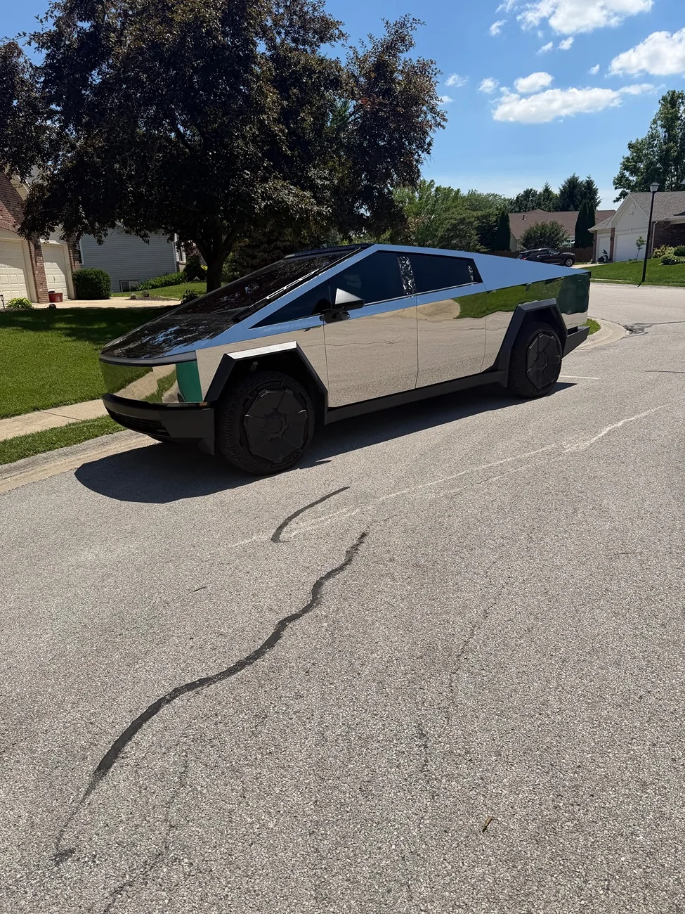 Tesla Cybertruck Seeking Advice- Polished CyberTruck IMG_8742
