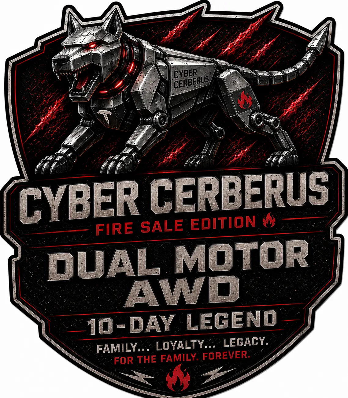 Tesla Cybertruck $59k Base Dual-Motor AWD Cybertruck Begin Delivery! Cerberus - Final Sticker Mul
