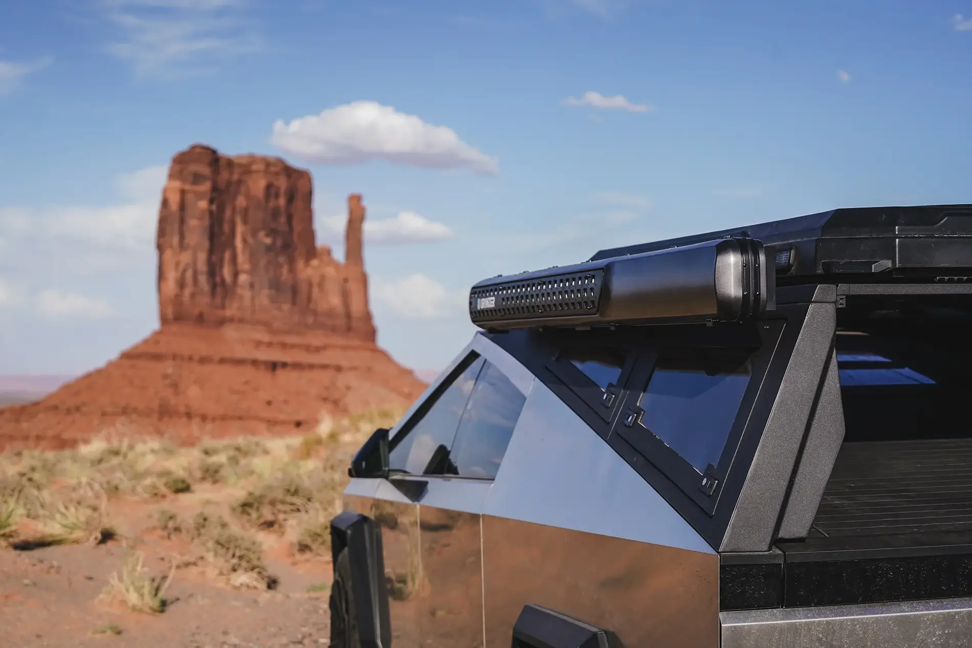 Tesla Cybertruck Installed OpenRoad 270 Degree awning, Getting ready for some camping! 1780636541516-t