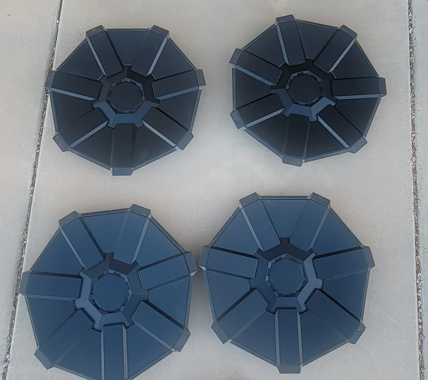 Tesla Cybertruck Set of four gently used 20" Mantle Wheel Covers - $100 local pickup Queen Creek, AZ 20260606_061104