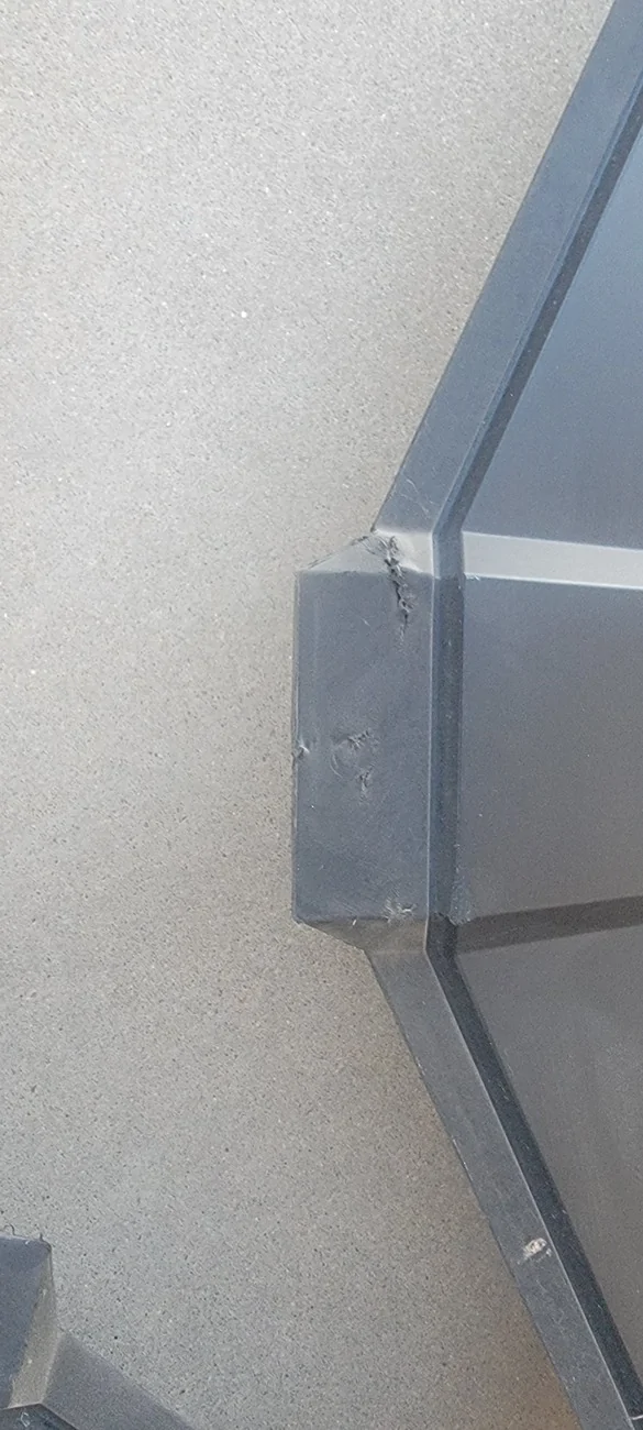 Tesla Cybertruck Set of four gently used 20" Mantle Wheel Covers - $100 local pickup Queen Creek, AZ 20260606_061129