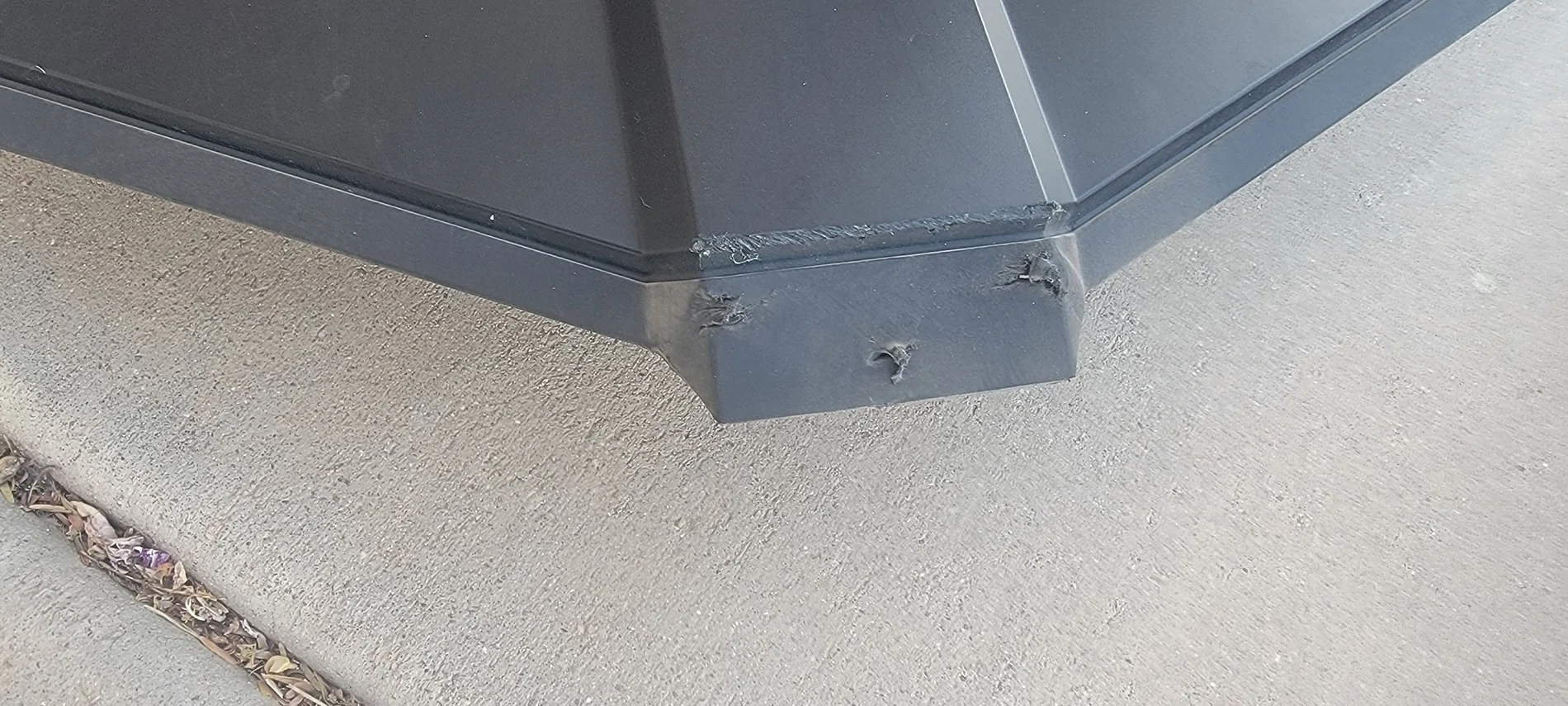 Tesla Cybertruck Set of four gently used 20" Mantle Wheel Covers - $100 local pickup Queen Creek, AZ 20260606_061119