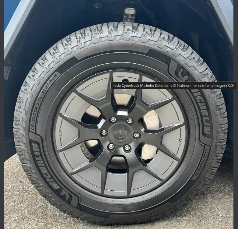 Tesla Cybertruck Michelin Defender LTX Platinum for sale 1780858956661-o8