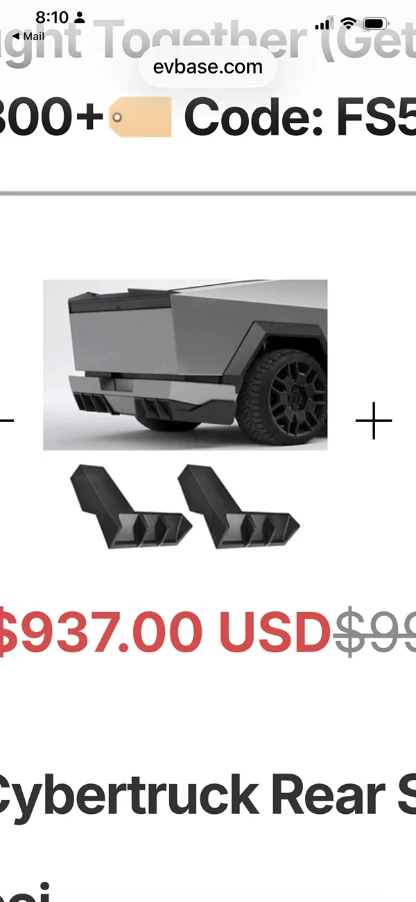 Tesla Cybertruck EVBASE Rear Diffuser for Cybertruck Owners: Installation, Fixes & Long Term Review IMG_3241
