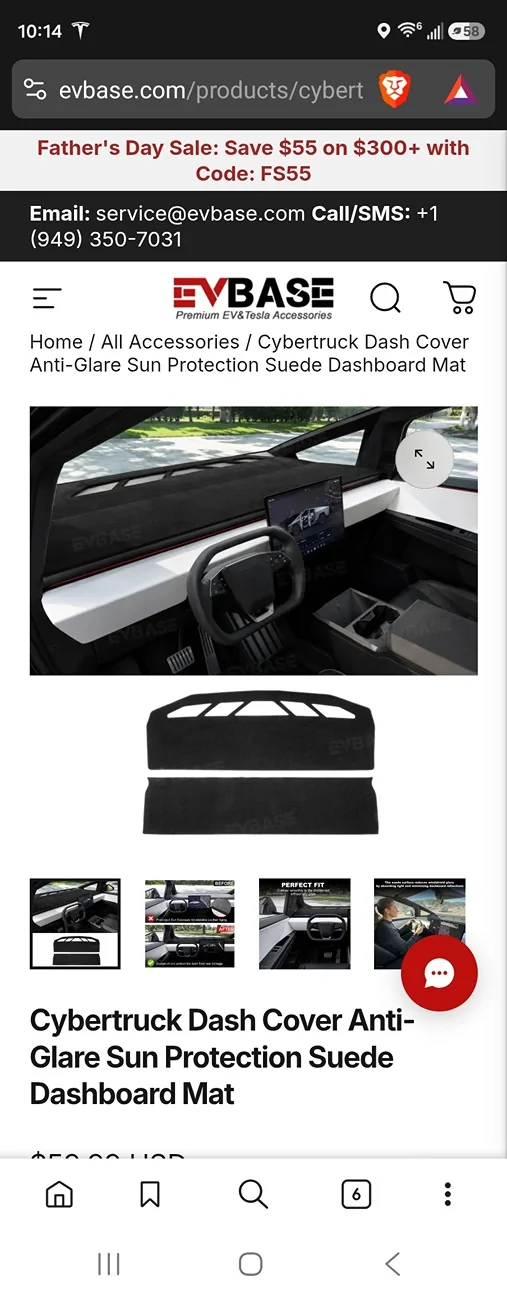 Tesla Cybertruck Looking for Alcantara dash 1000065518
