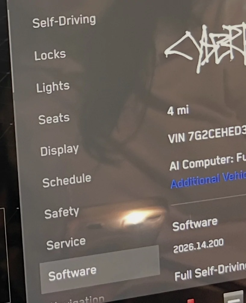 Tesla Cybertruck Odometer Reading at Delivery / Title IMG_5422