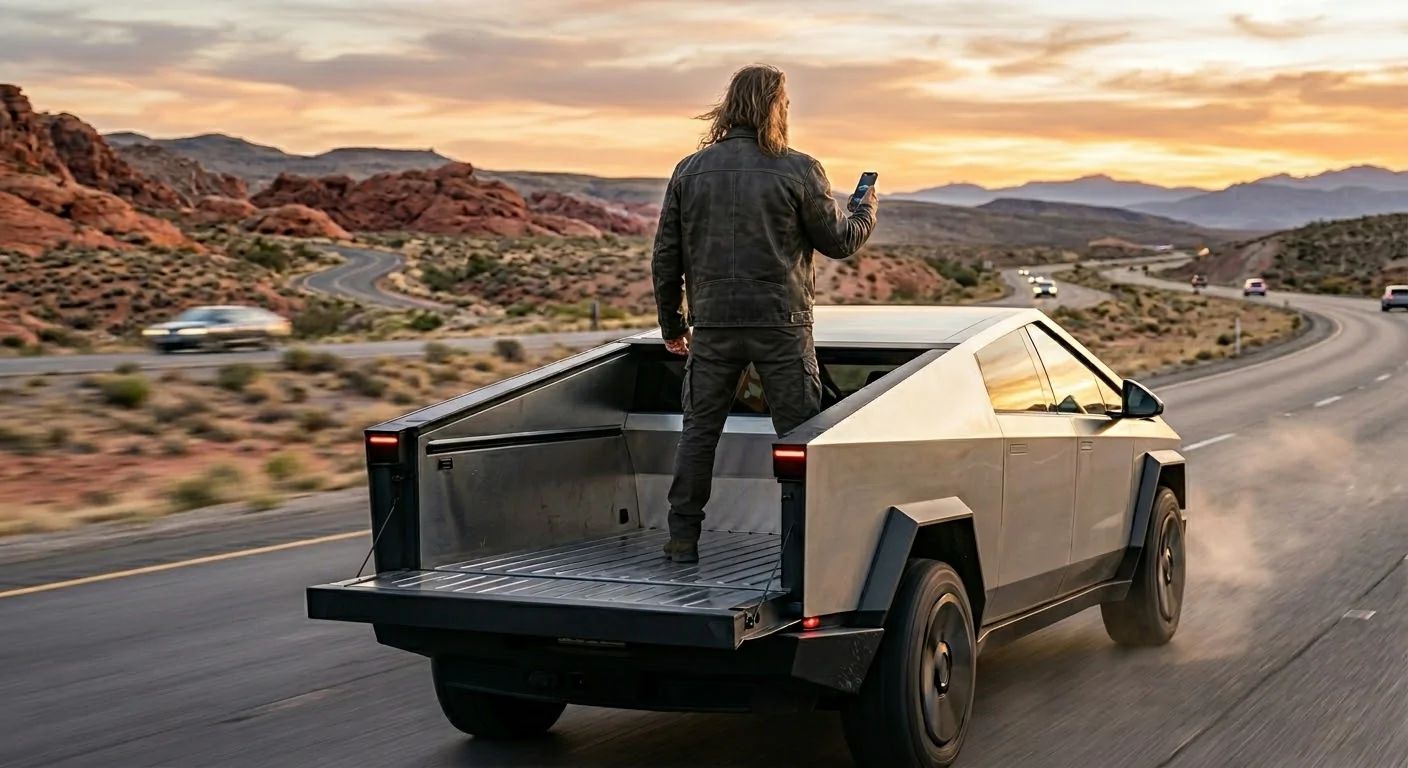 Tesla Cybertruck Summon (ASS) now rolling out with FSD Supervised v14.3.4 for Cybertruck! -- videos added IMG_3773