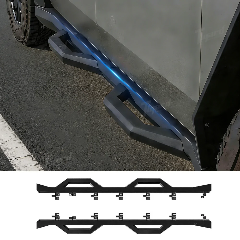 Tesla Cybertruck Full Side Skirt Step Kit by Tlyard(💥30% off) 1